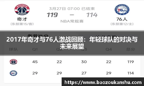 2017年奇才与76人激战回顾：年轻球队的对决与未来展望